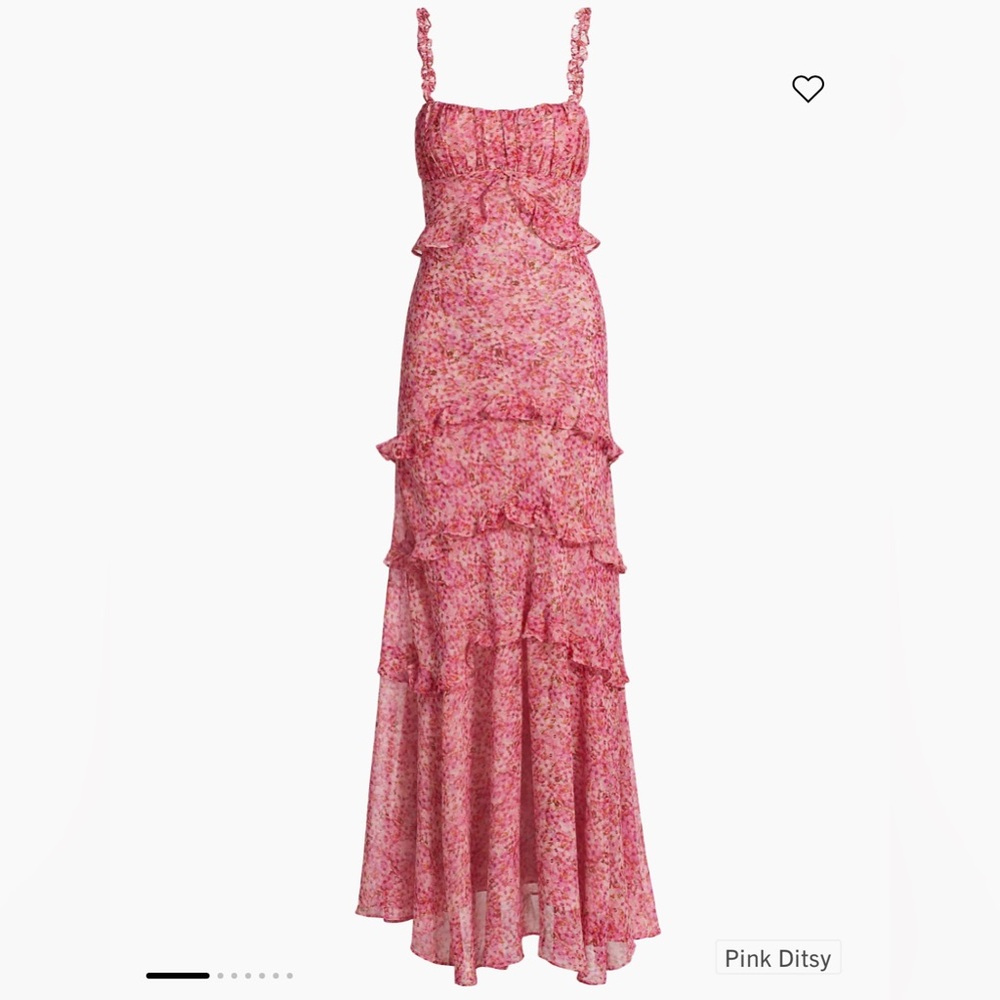 ASTR Olina Floral Maxi dress